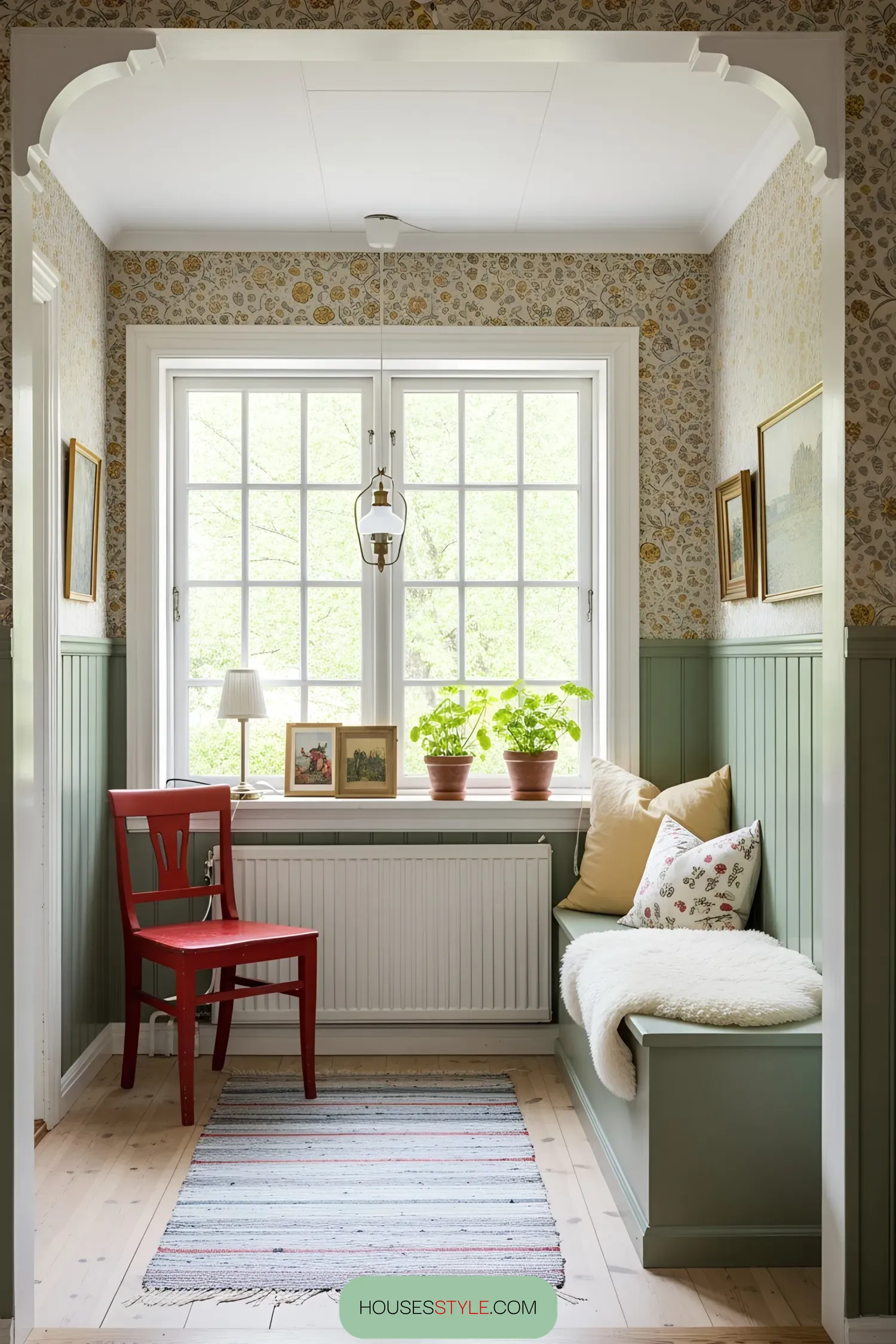 A Cozy Swedish Cottage Corner