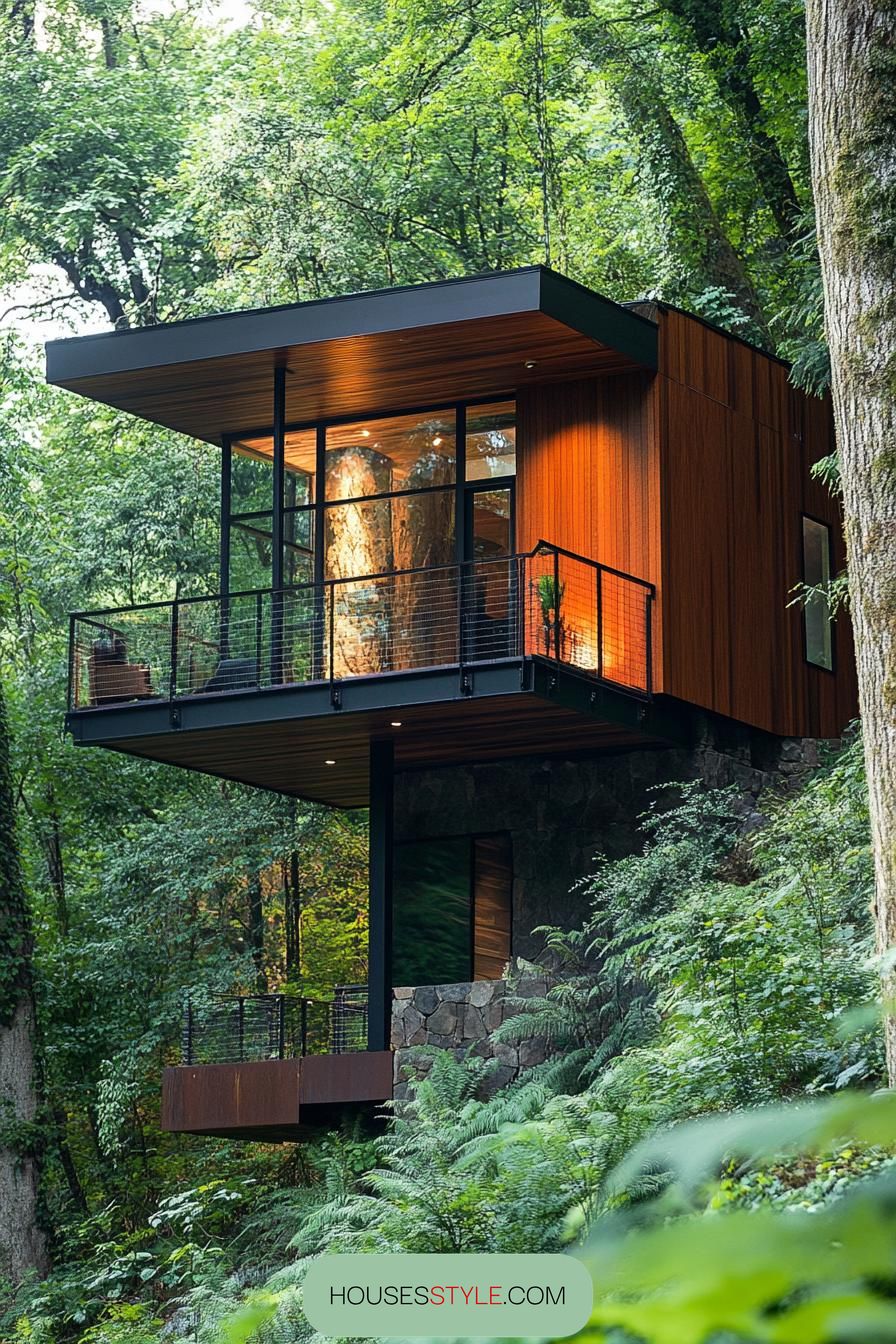 Eco-friendly Tiny House On Stilts