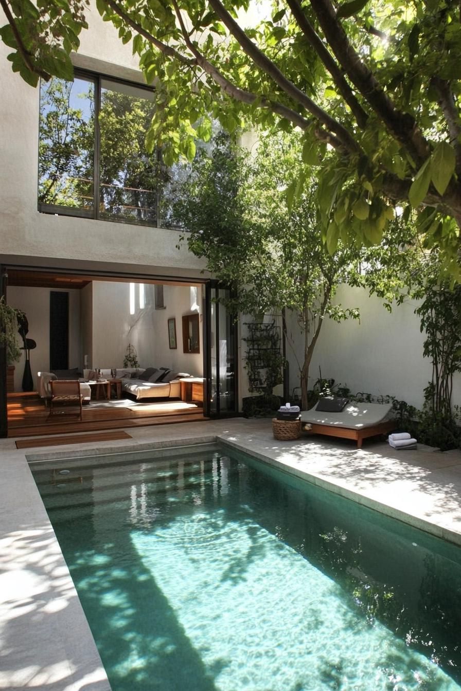 Courtyard Plunge Pools for Small Lots - photo 3