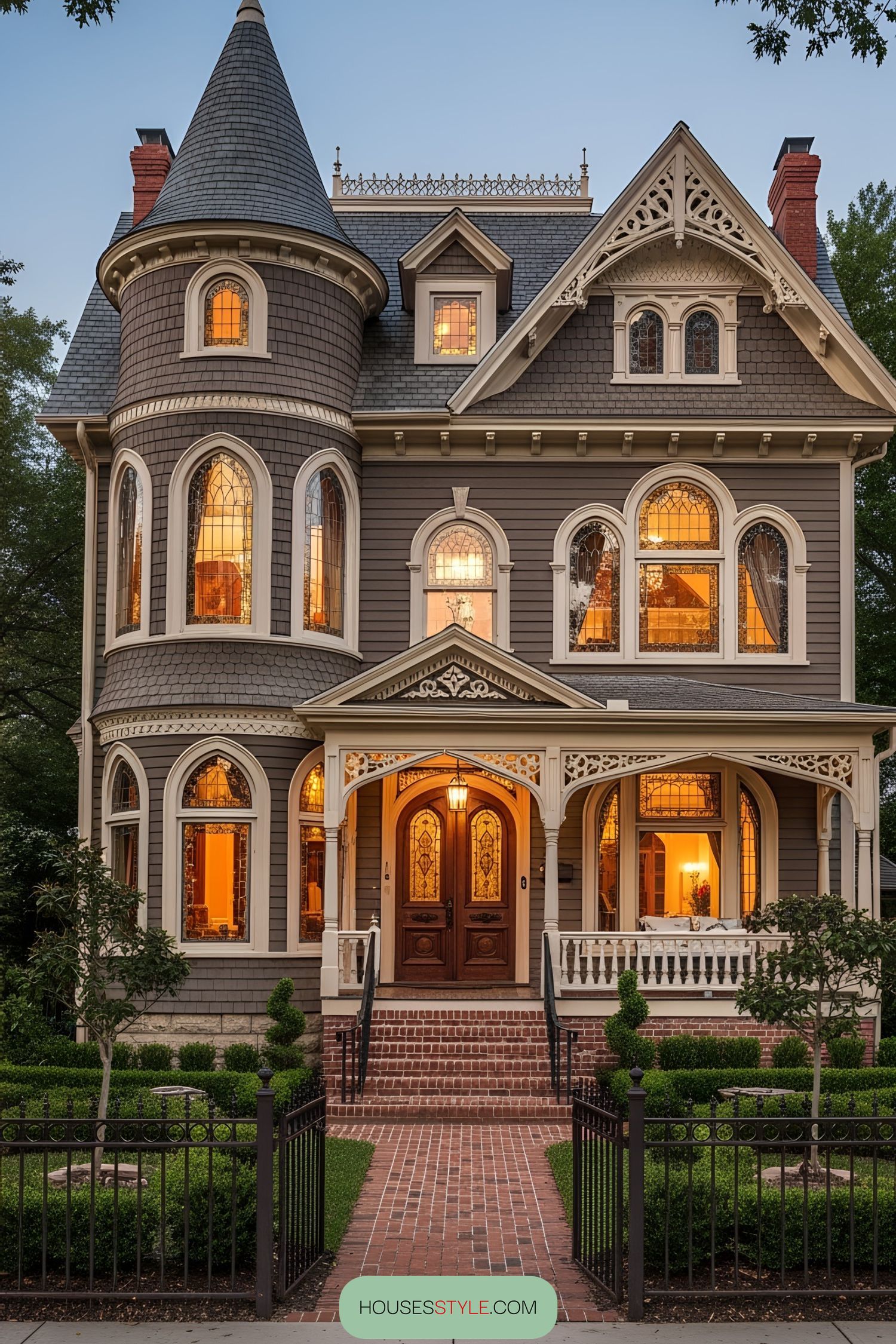 Enchanted Manor: A Playful Gothic Retreat