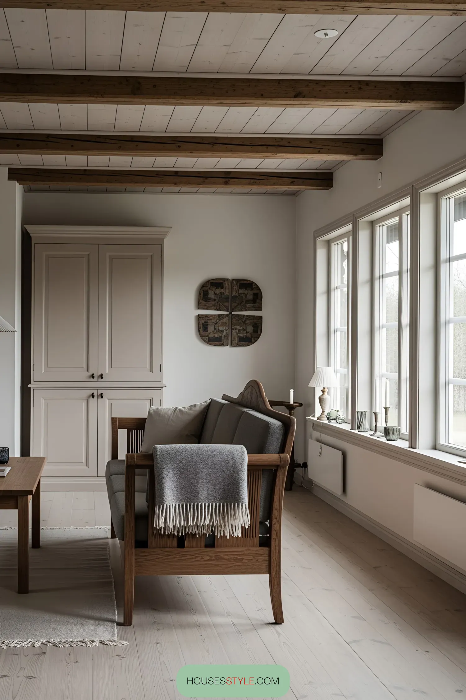 7) A Sunbeam-Filled Scandinavian Retreat