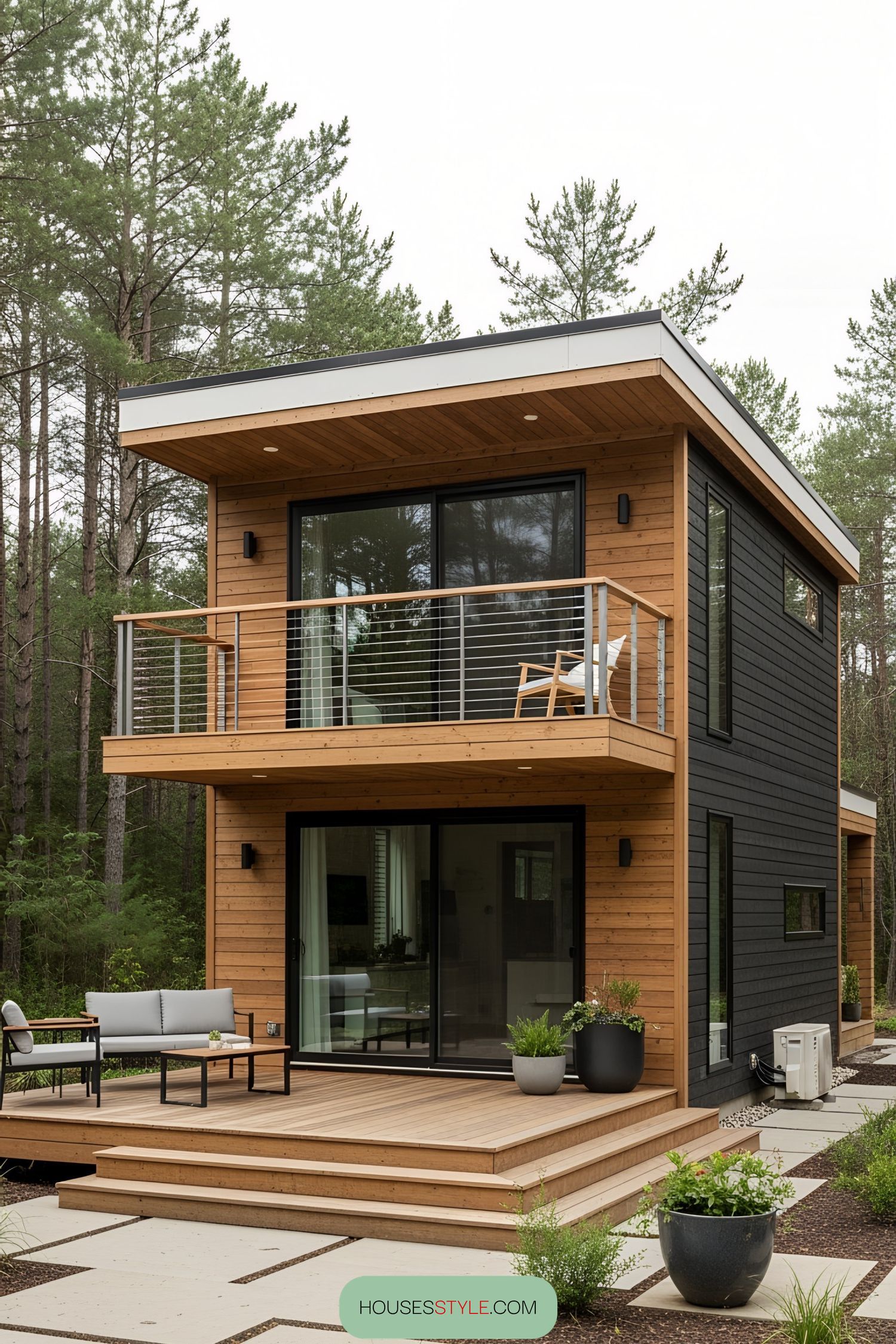 14. Big Living in a Pine Cabin Footprint