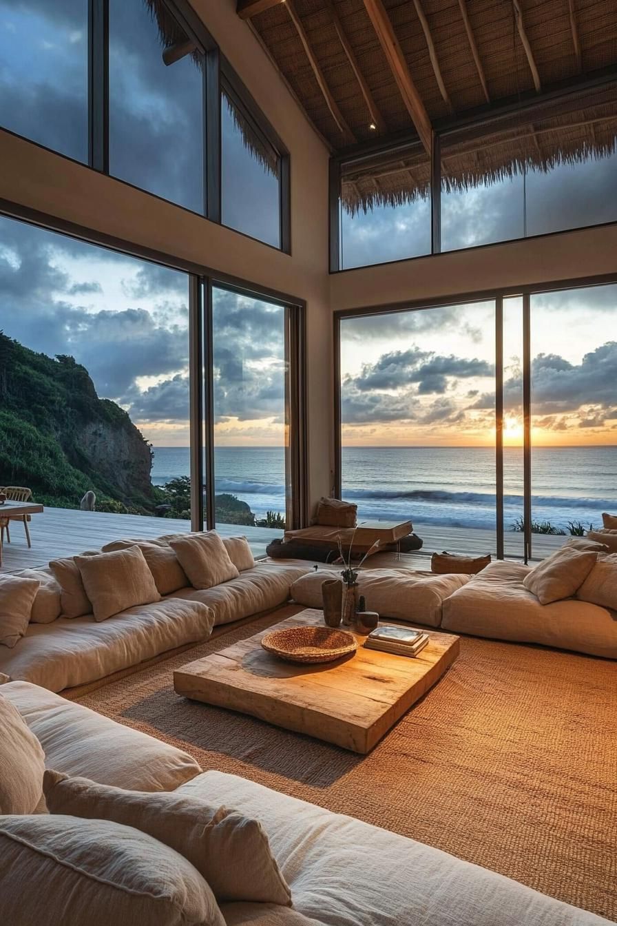 Stunning Oceanfront Living Space