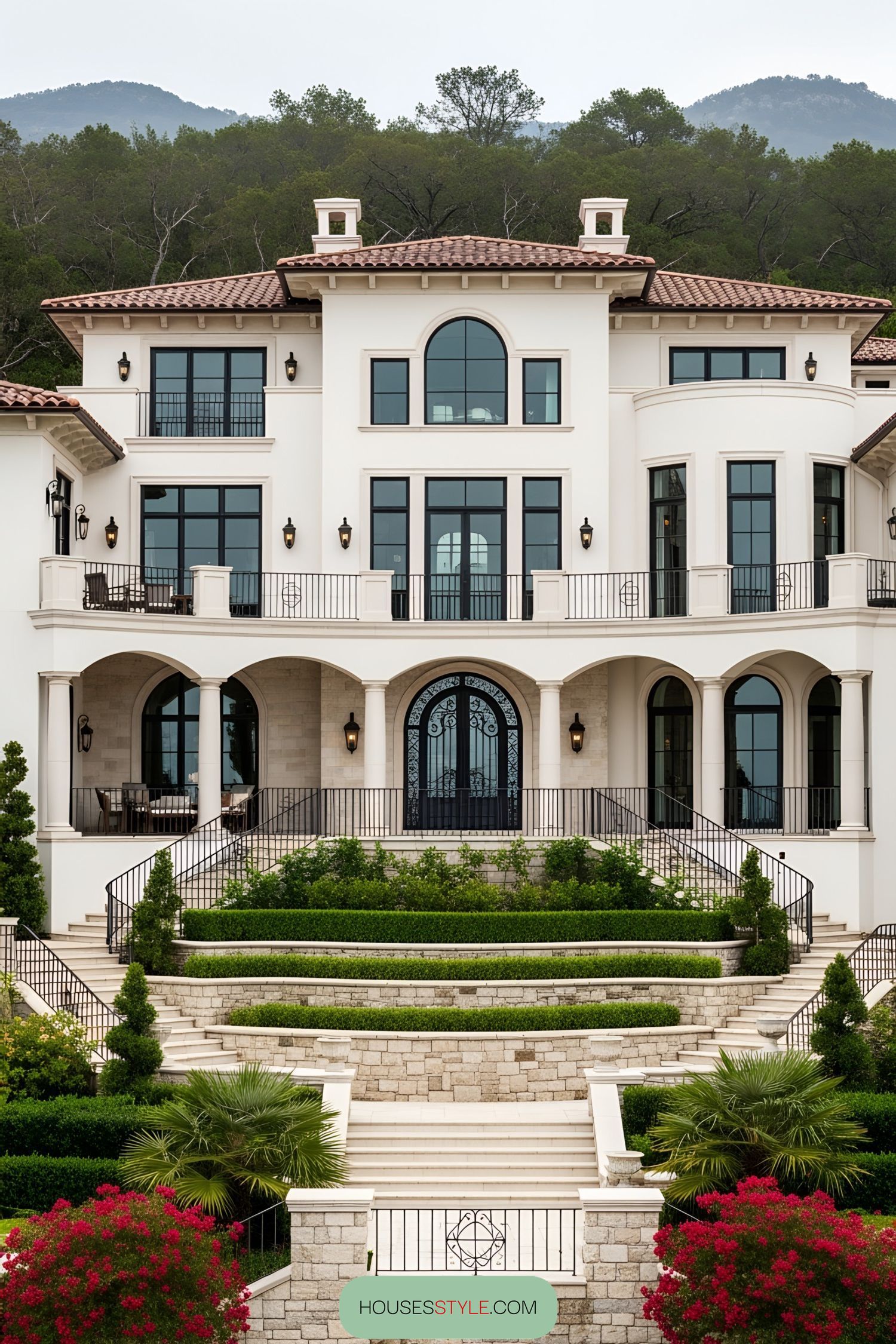 Mediterranean Mountain Villa Escape