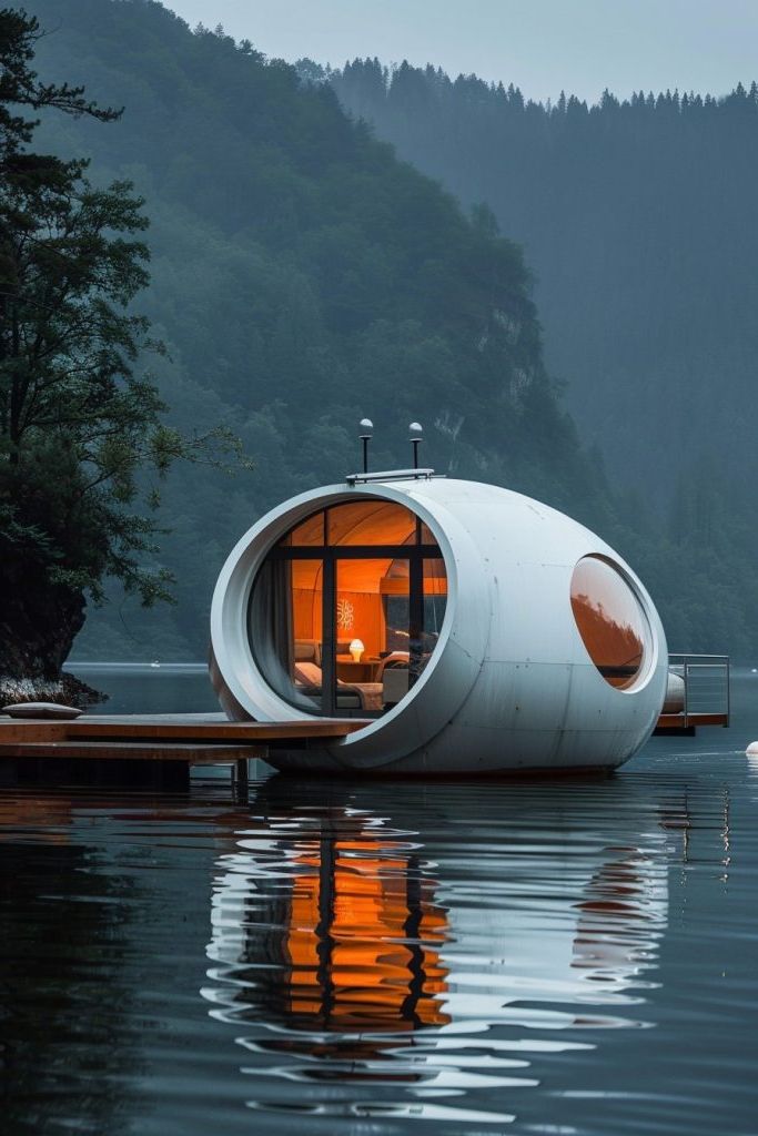 Prefabricated Spherical Floating Homes