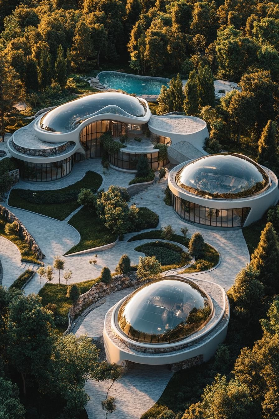 Self-Sustaining Bio-Dome Residences
