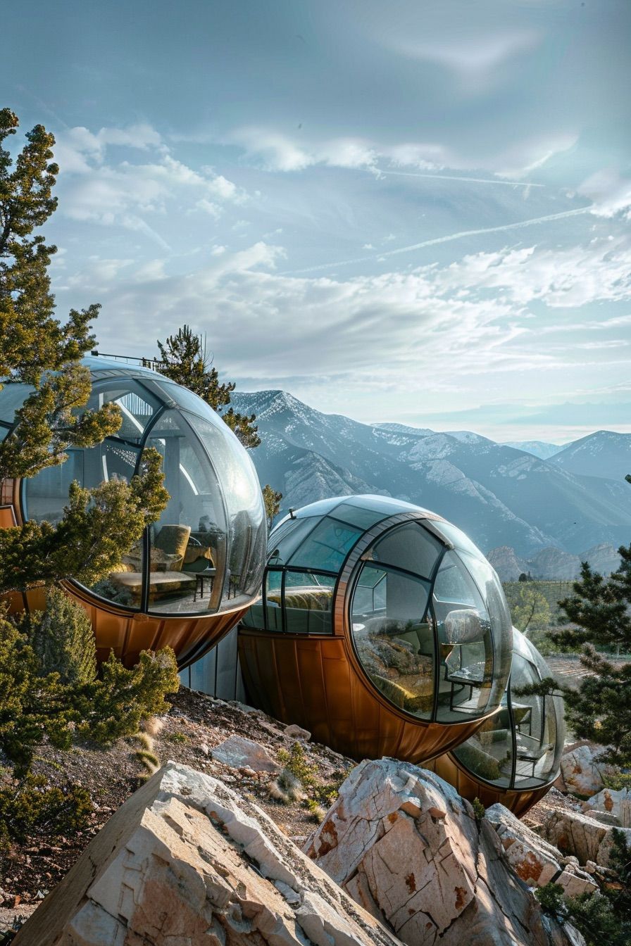 Connected Glass Pod Cabins - photo 4