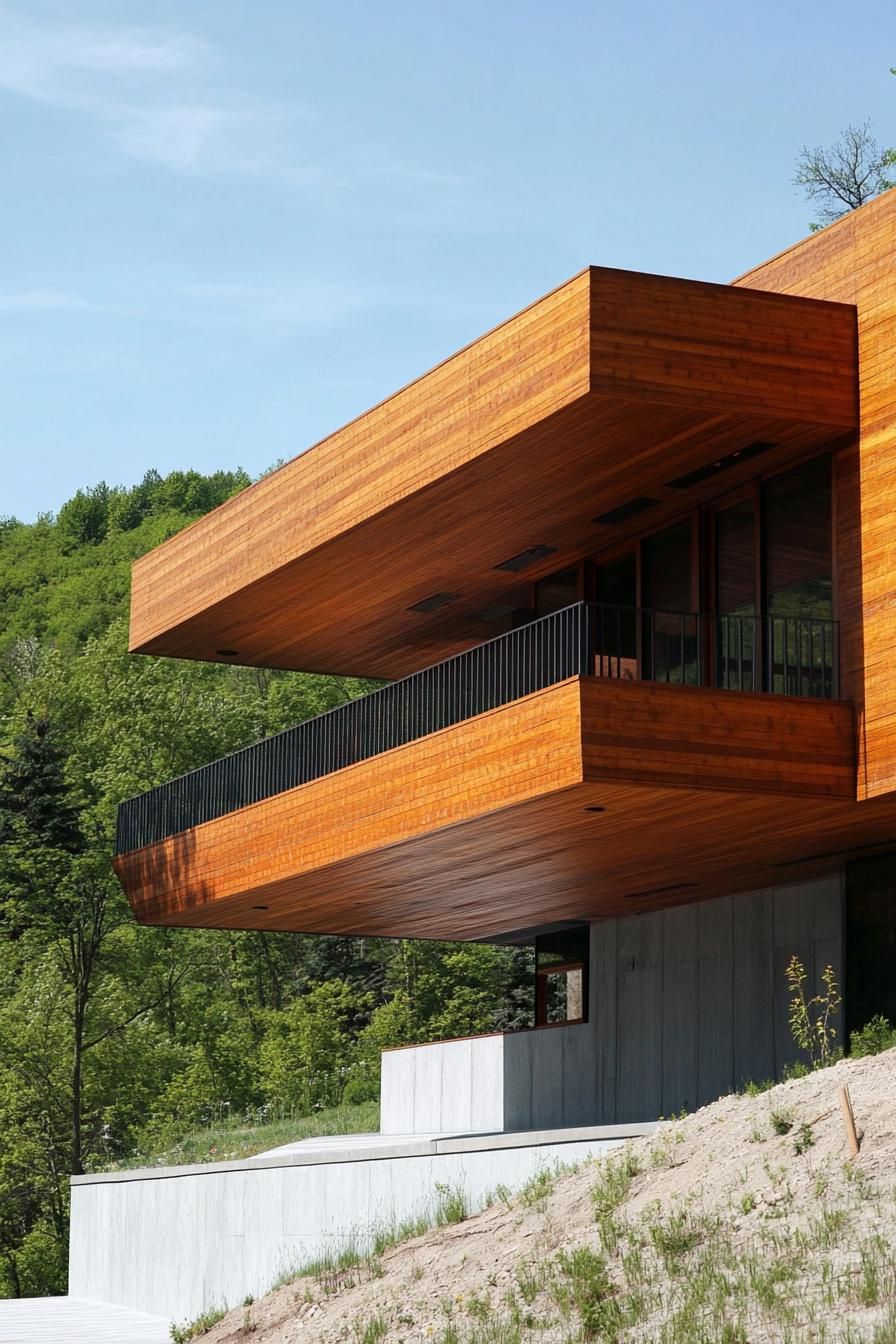 Knotty Pine Siding With a Cantilevered Design - photo 3