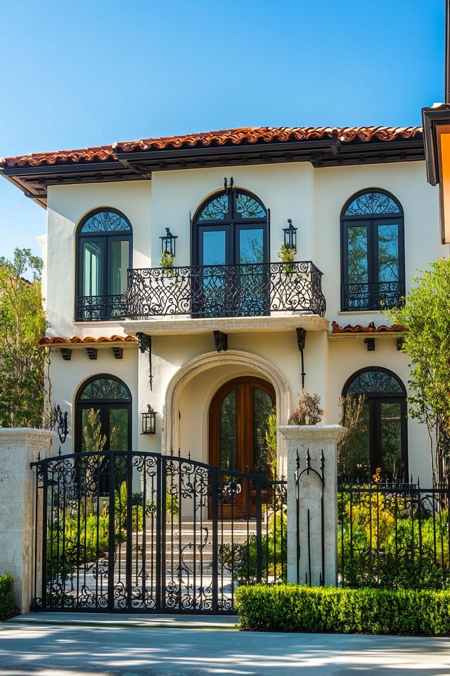Balconies With Detailed Iron Railings - photo 4