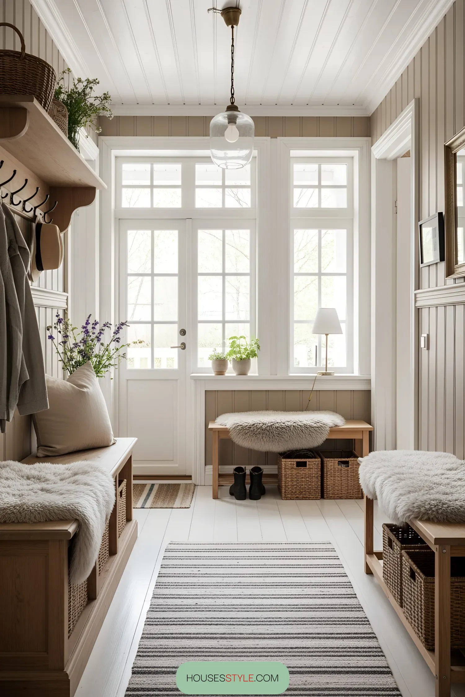 A Cozy Sheepskin-Filled Sanctuary