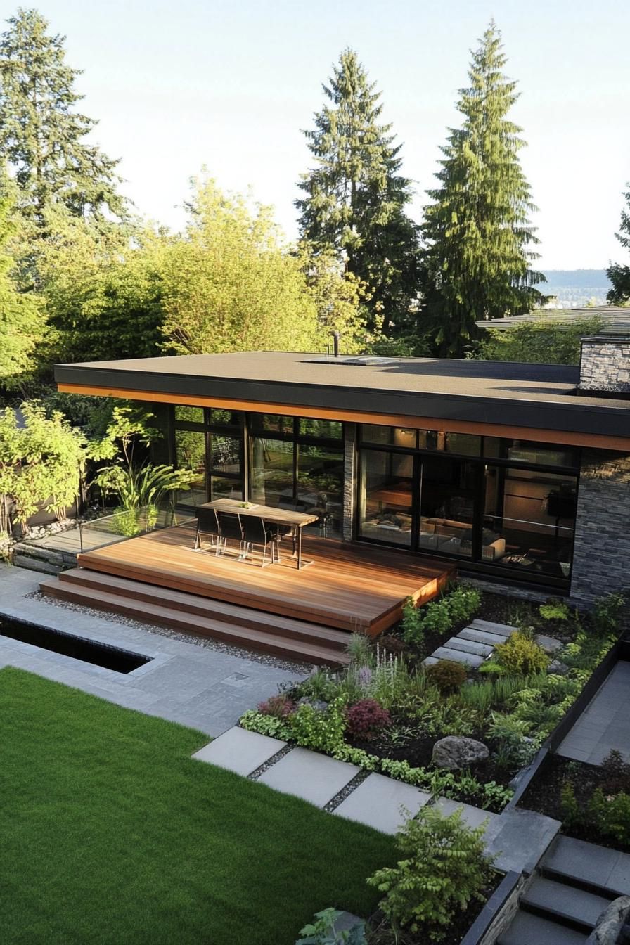A Small Home With Modern Architectural Flair