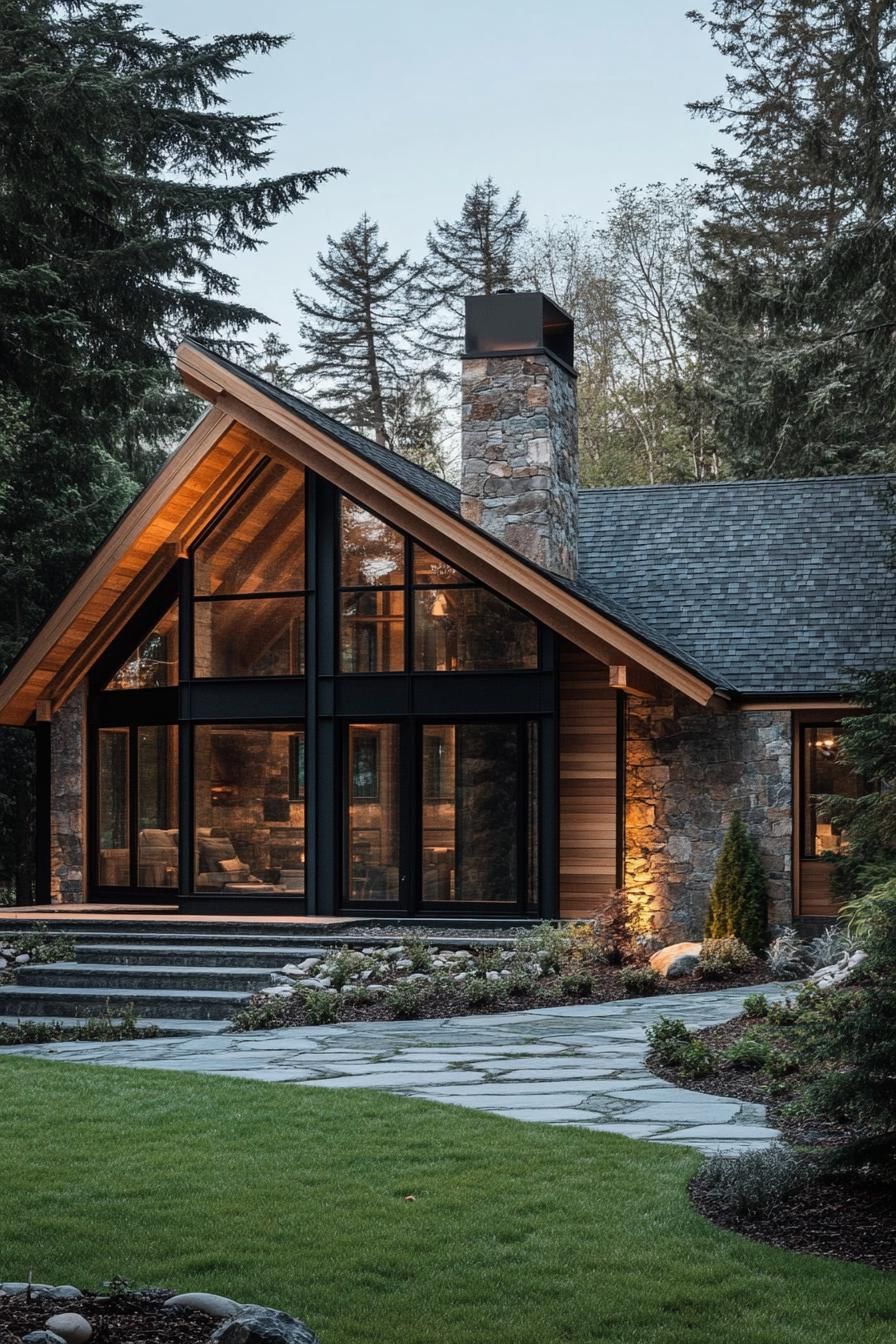 Cozy Cabin Nestled Among Trees