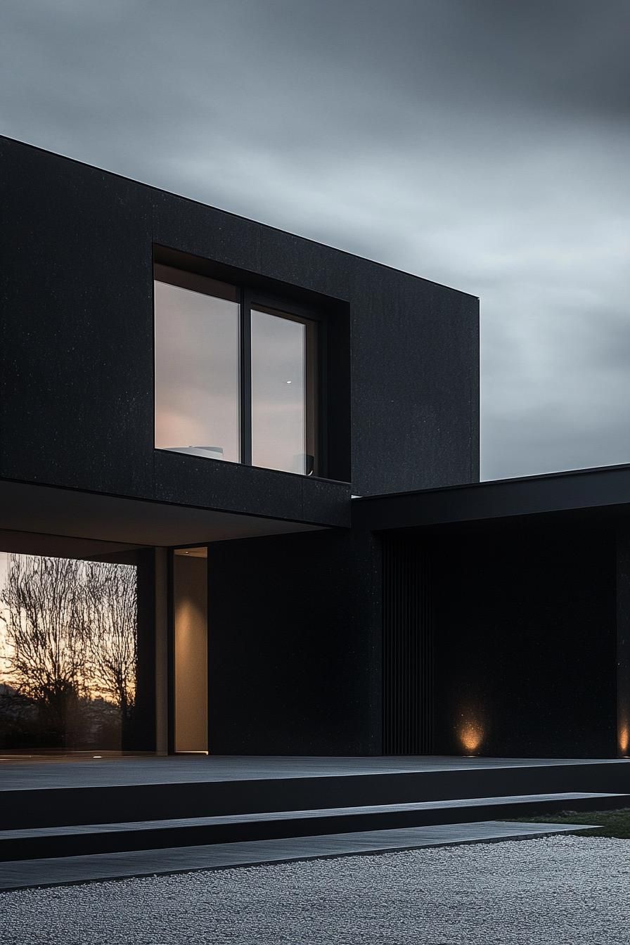 Minimalist Home With Obsidian Finishes - photo 2