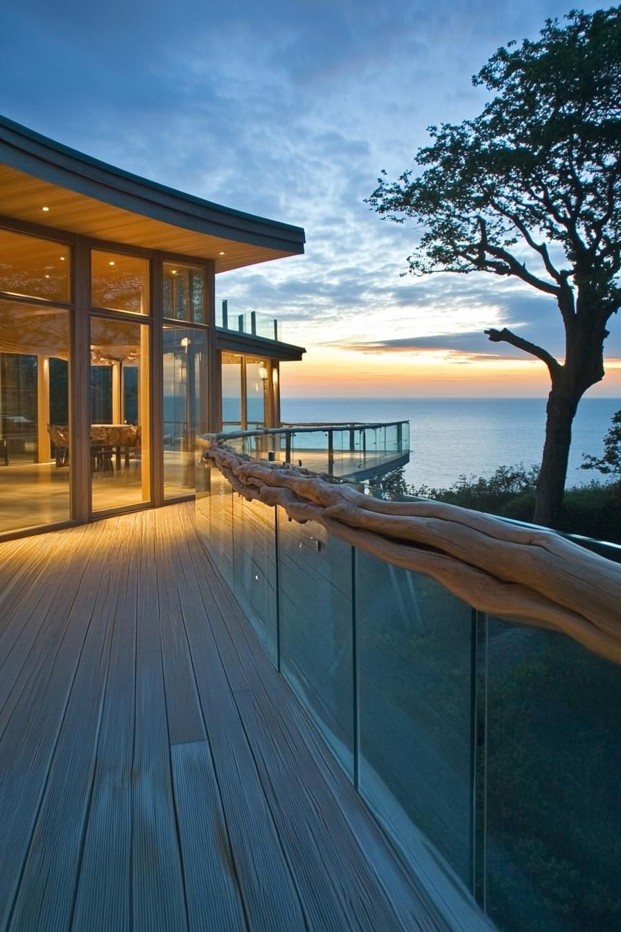 6. Rustic Driftwood Cottage