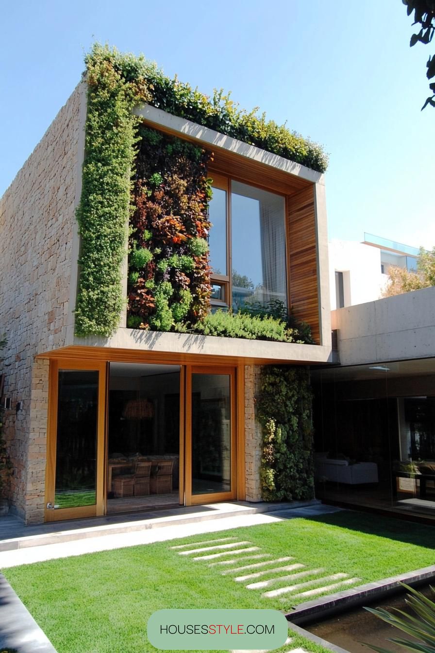 Herb Wall Grown Vertically - photo 2