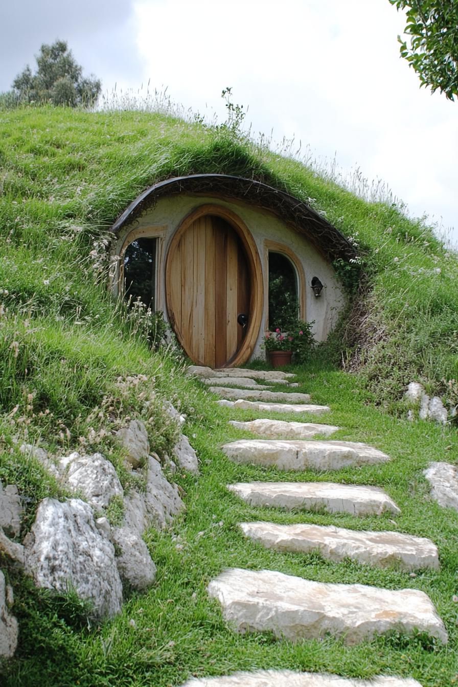 Entryways Disguised With Natural Materials - photo 3