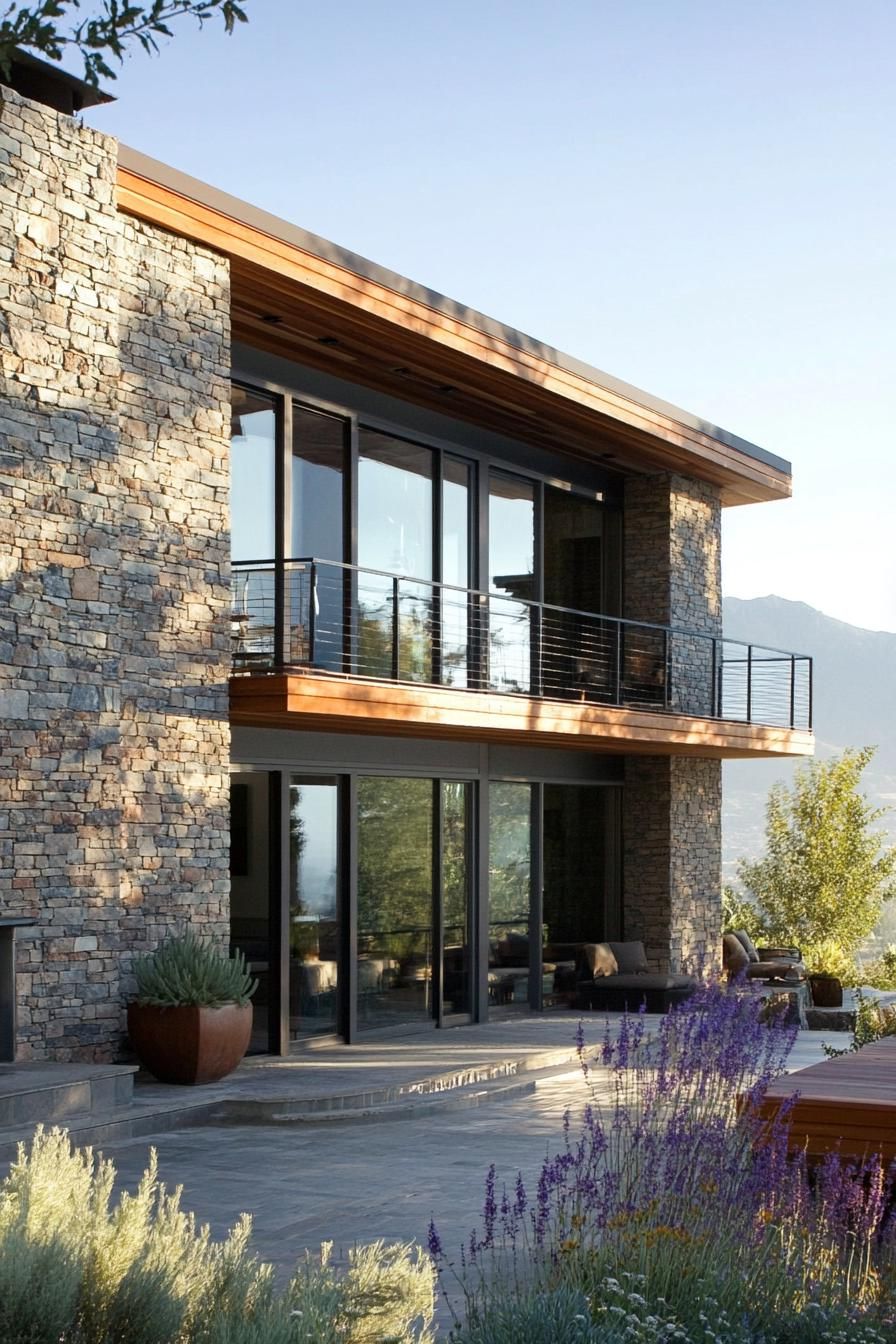 Stone, Wood, and Metal Panel Combinations - photo 4