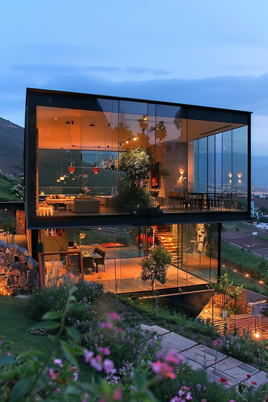 See-Through Glass Home - photo 3