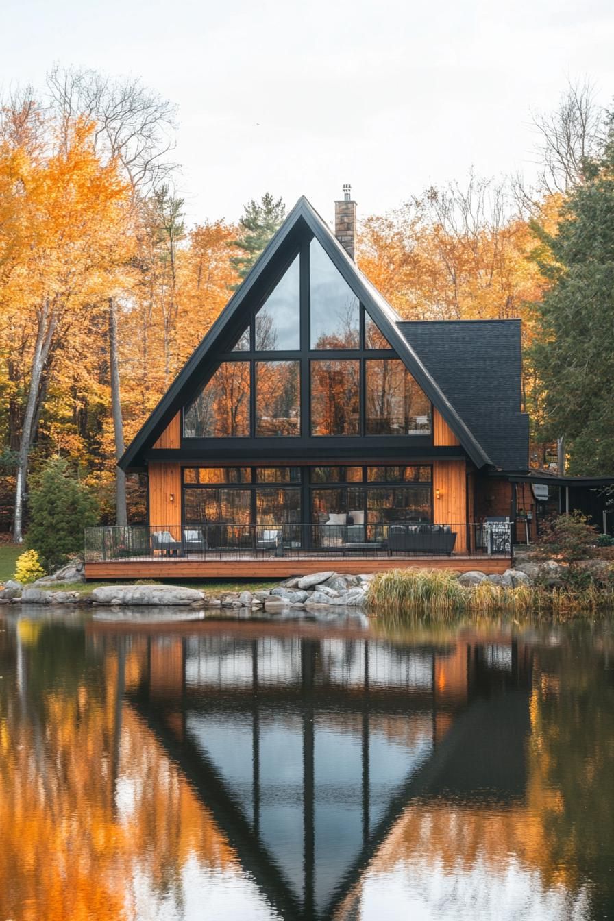 Luxury A-Frame Delight By The Lake