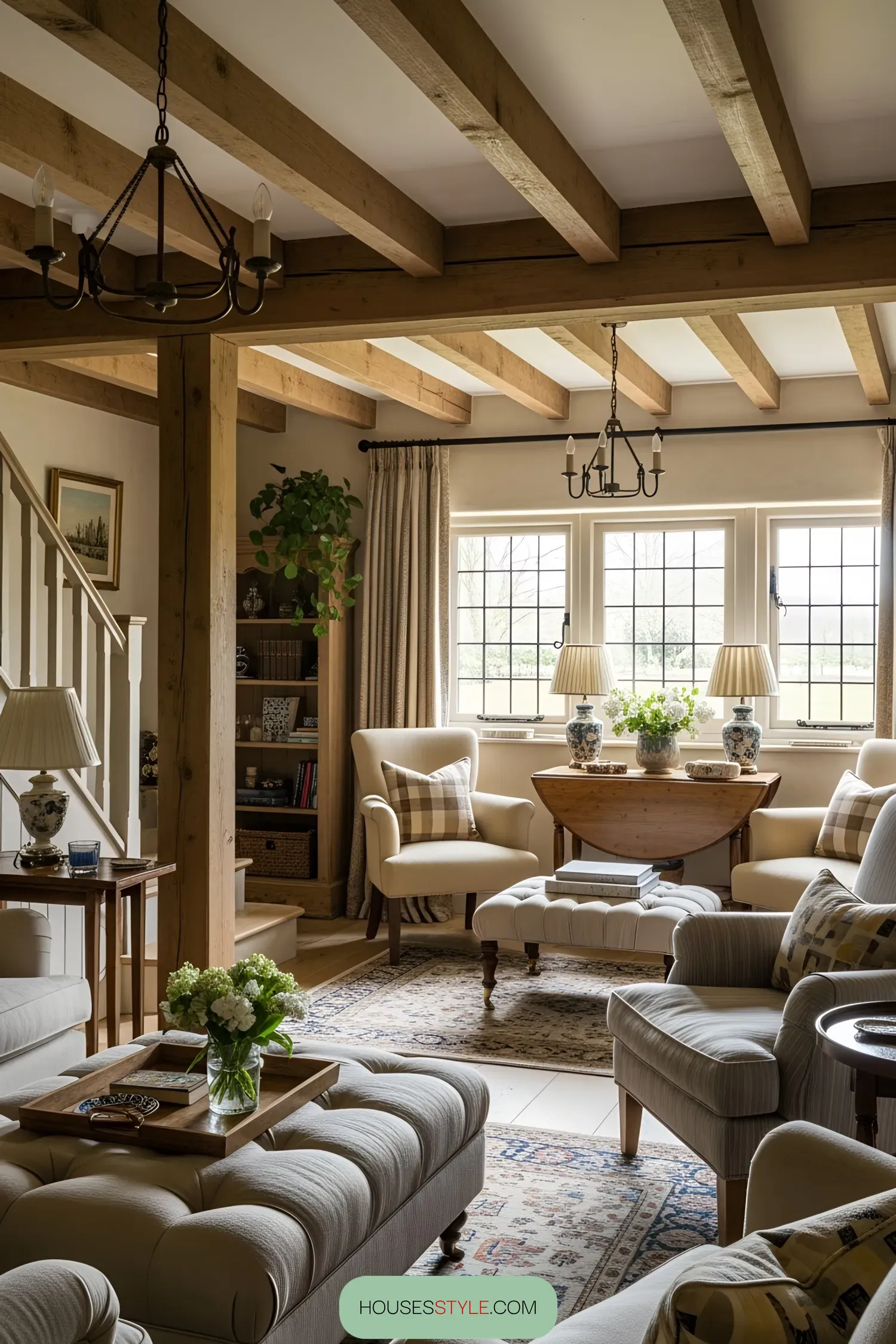 Countryside Elegance in a British Home