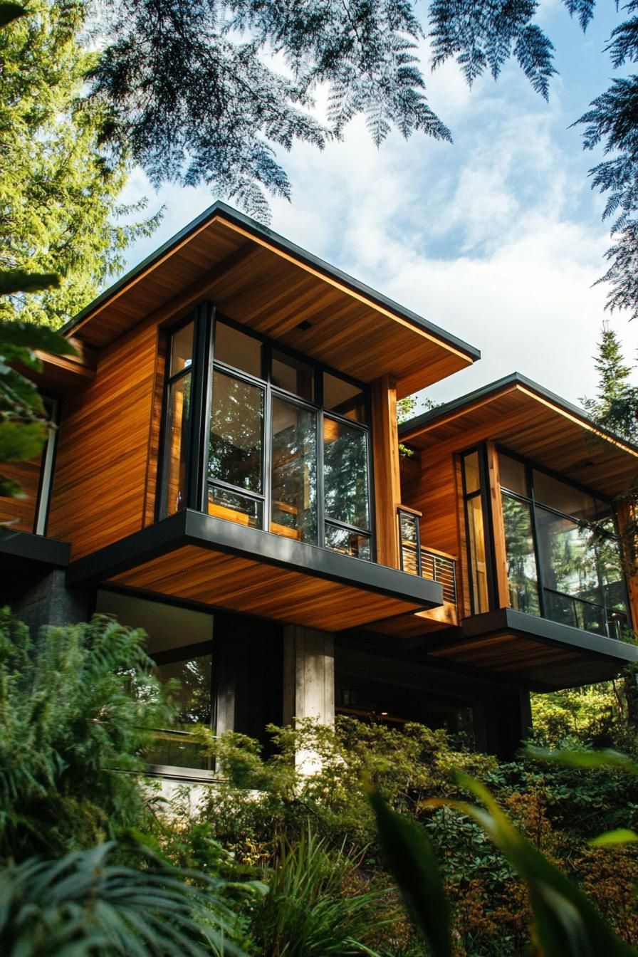 Mixing Horizontal and Vertical Timber for a Minimalist Look - photo 4