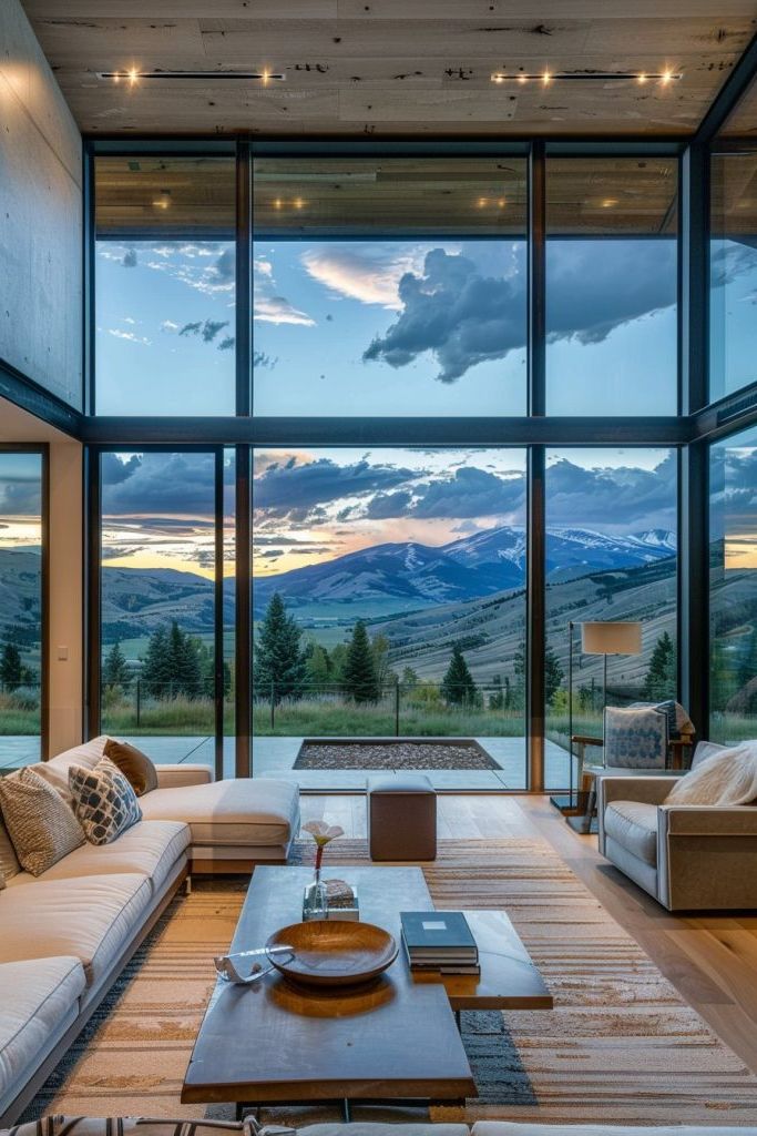 Living Rooms With Glass Walls - photo 4