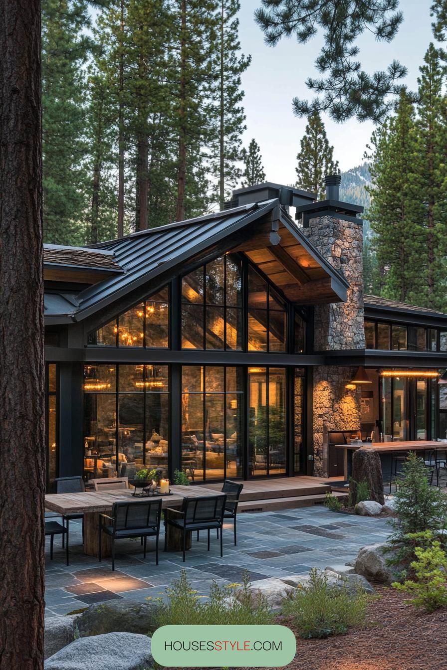 Glass and Timber Fusion Retreat