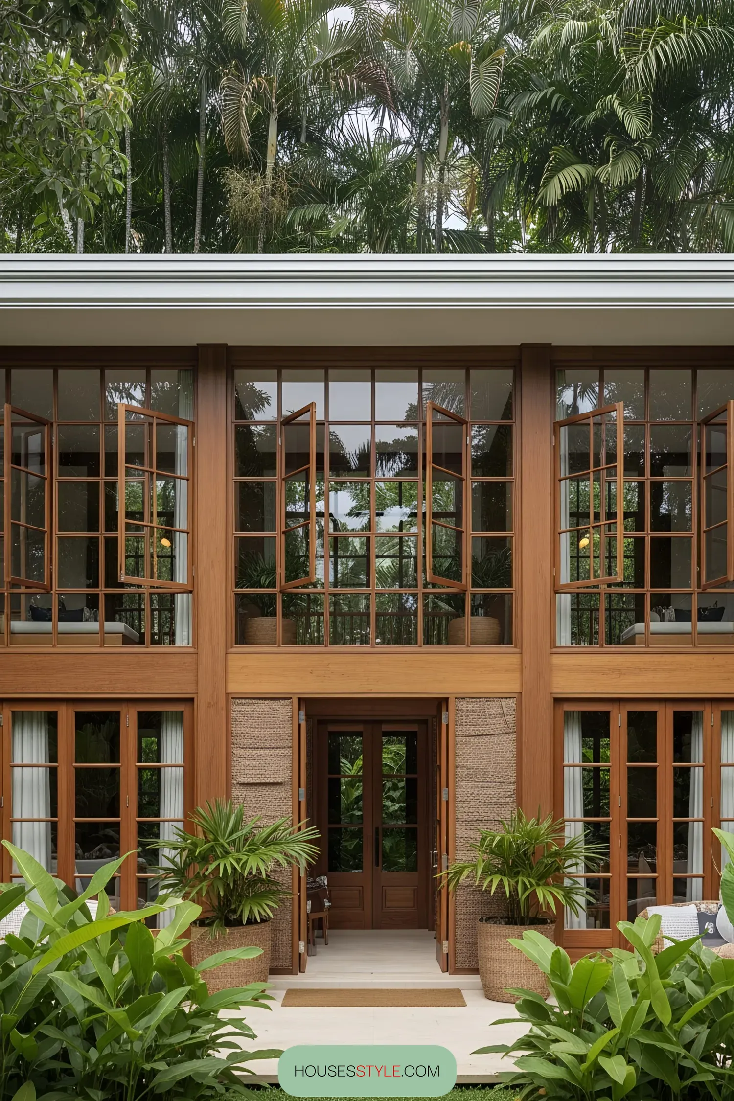 Colonial Design Reimagined in a Jungle Setting