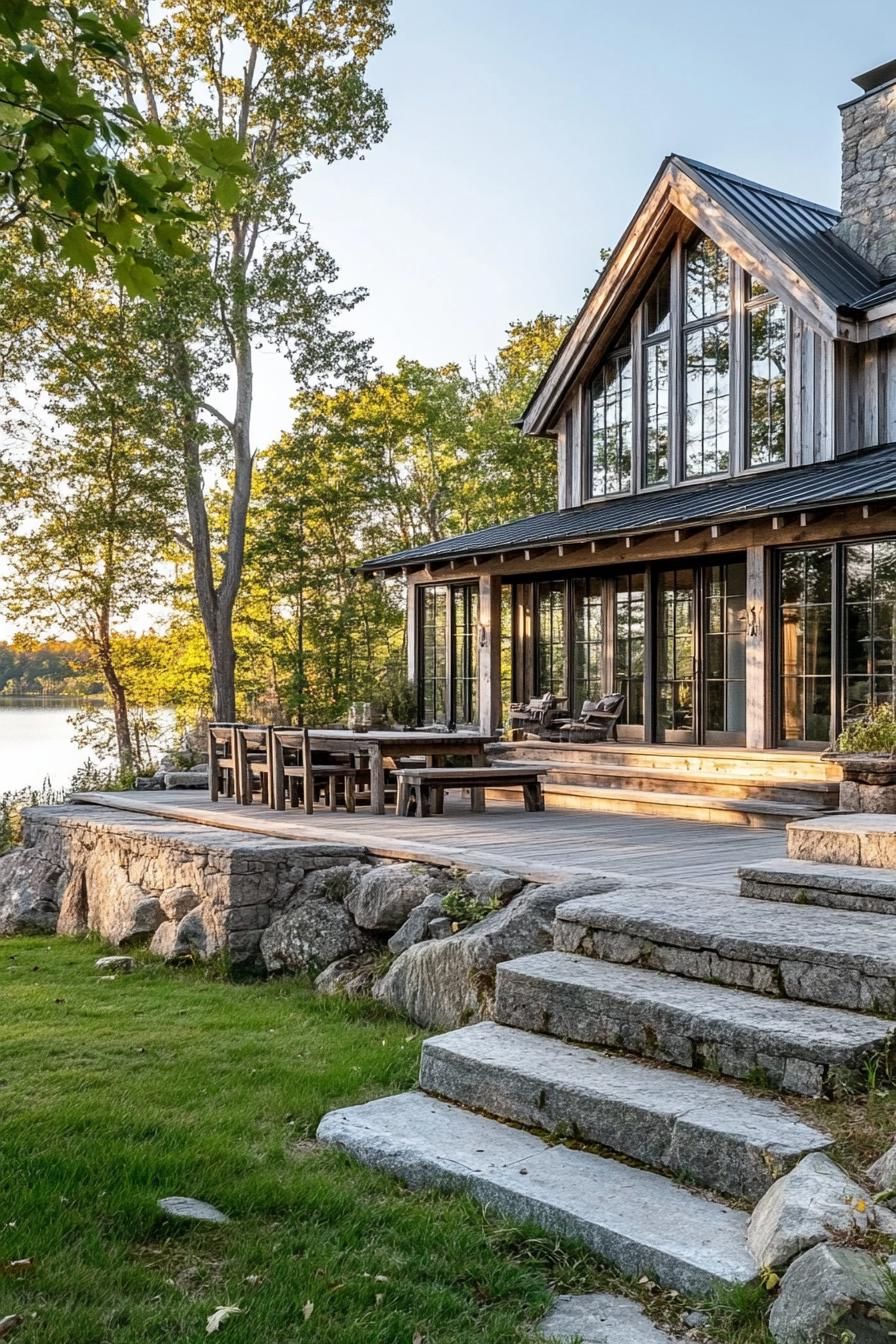 Cozy Setting at the Forest Lodge