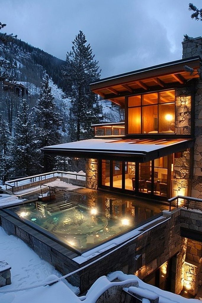 Retractable-Roof Indoor-Outdoor Pools