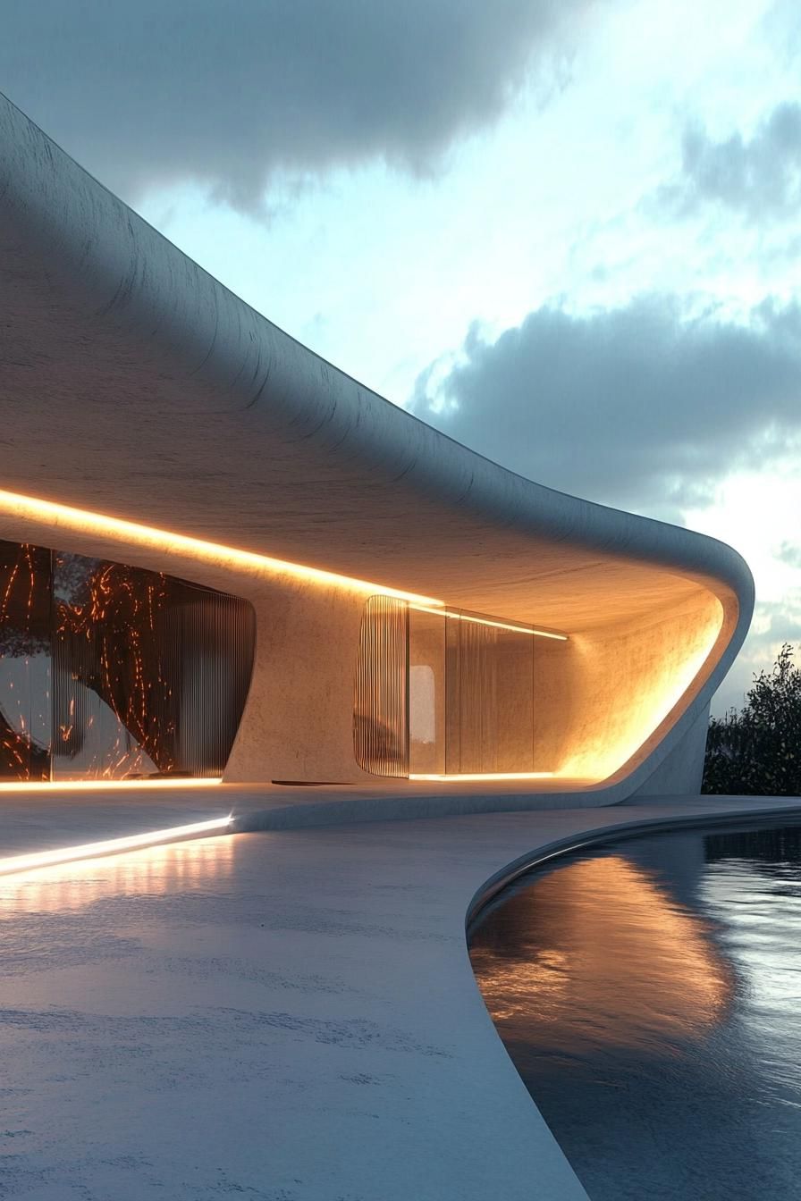 Overhanging Eaves With LED Accents - photo 2