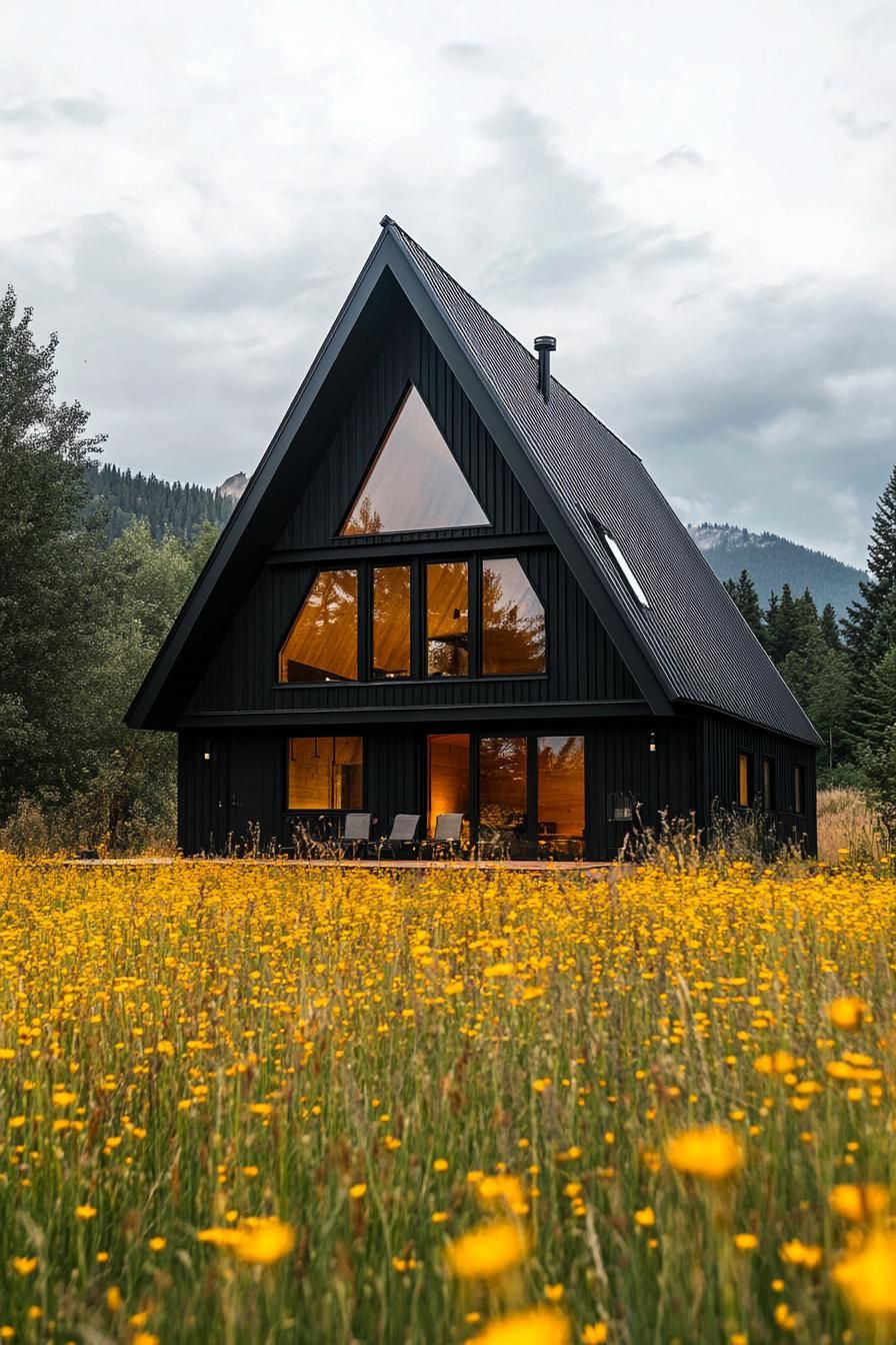 Dark Exteriors Paired With Warm Wood Interiors - photo 4