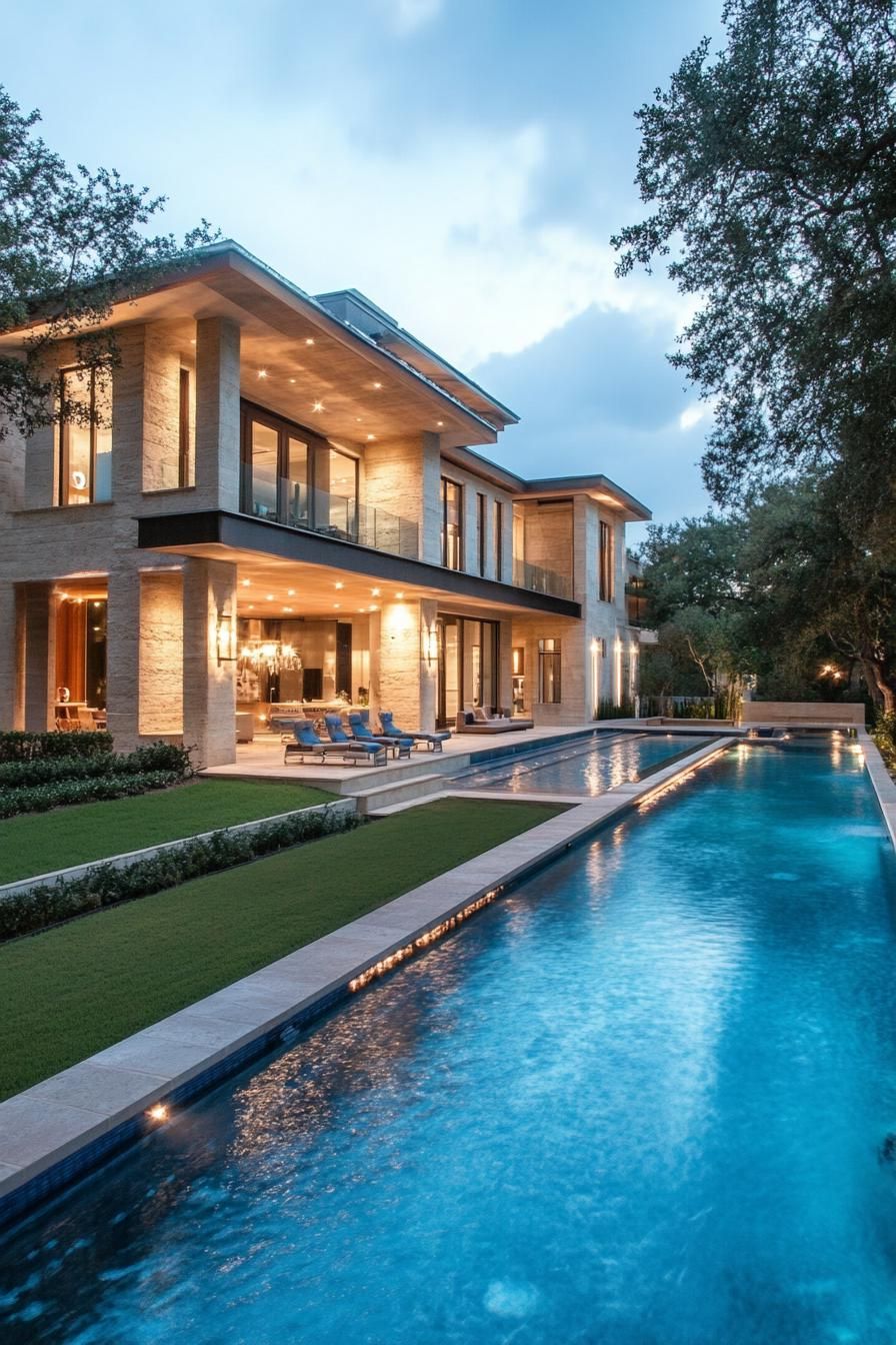6) Saltwater Lap Pool