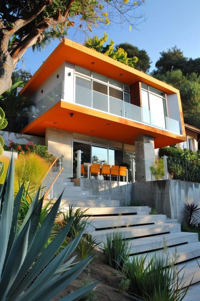 Bold Primary Color Accents