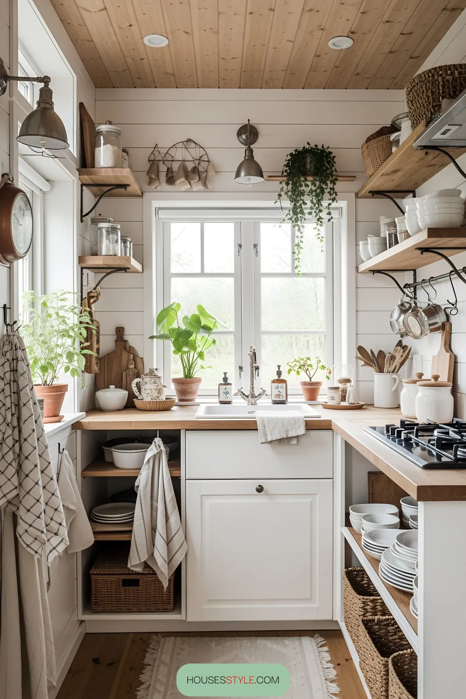A Dainty Kitchen Full of Character