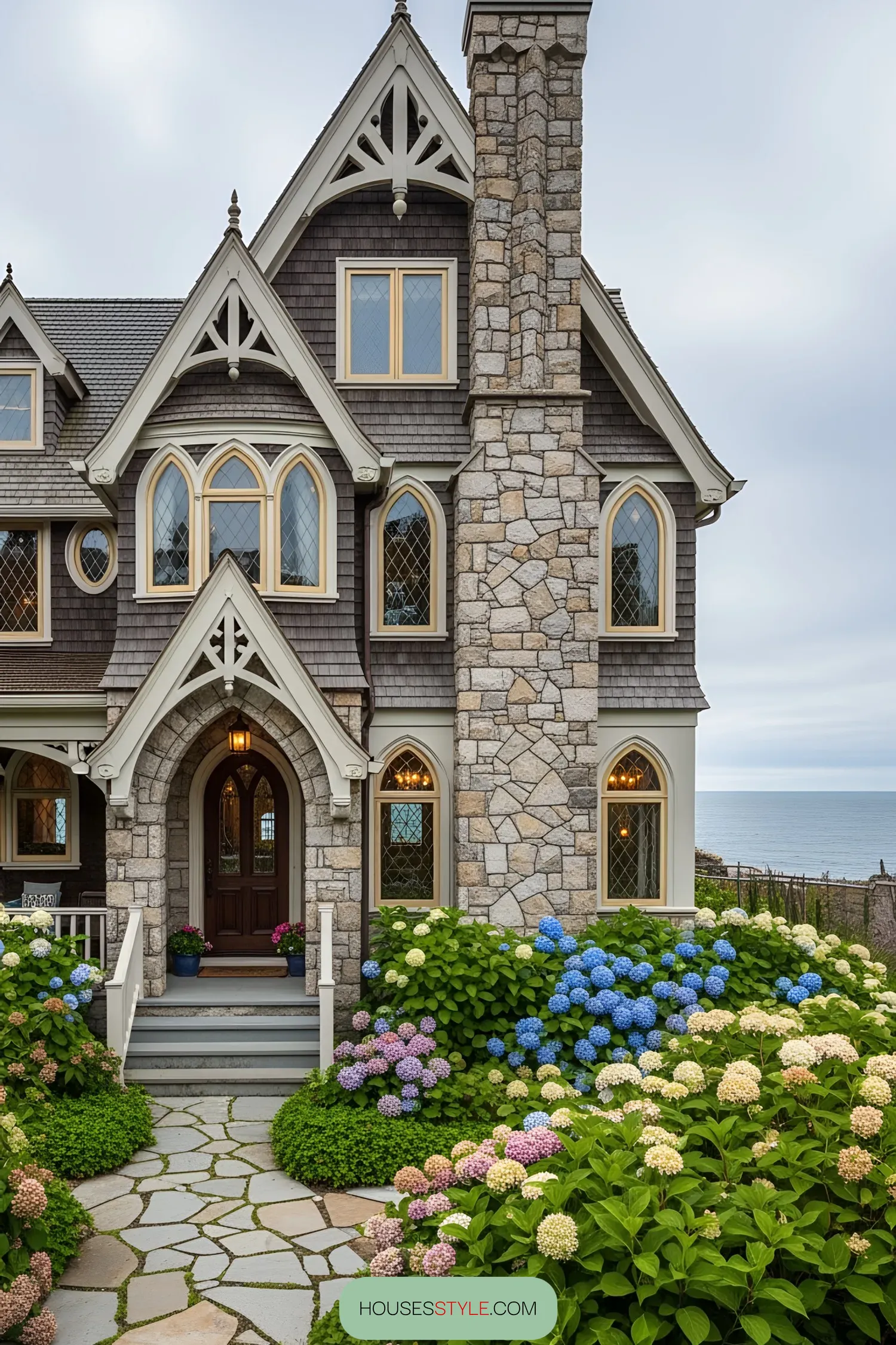 Tall Turrets Meet Fresh Ocean Air