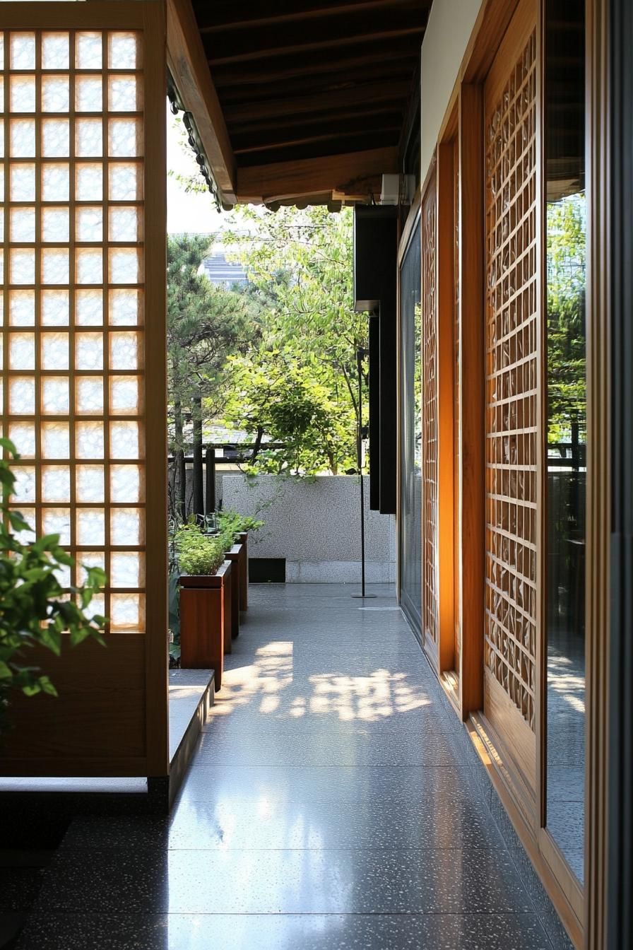 Elegant Sliding Doors With Translucent Paper - photo 3