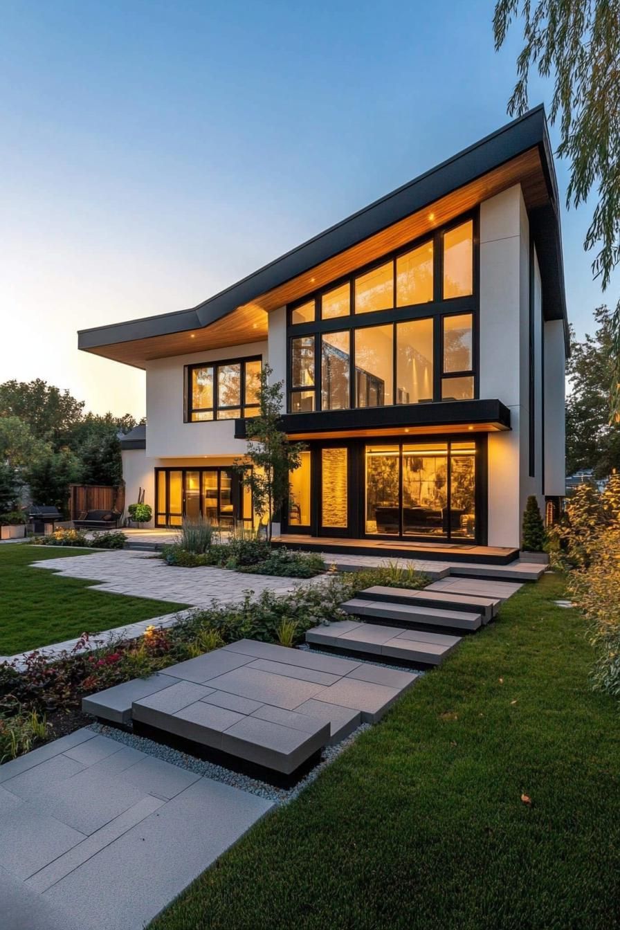 Bold Asymmetrical Zigzag Rooflines - photo 3