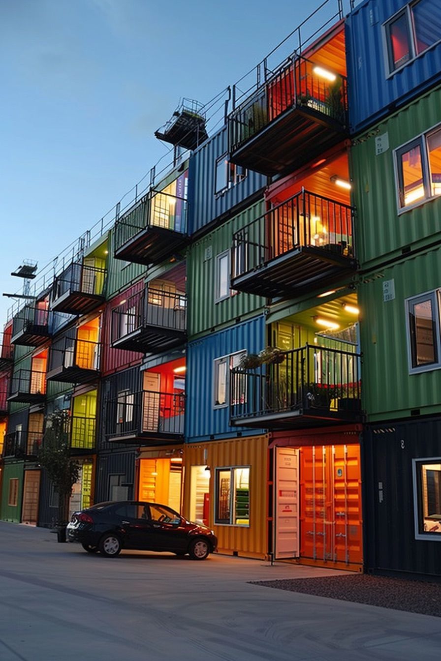 Modular Shipping Container Complex