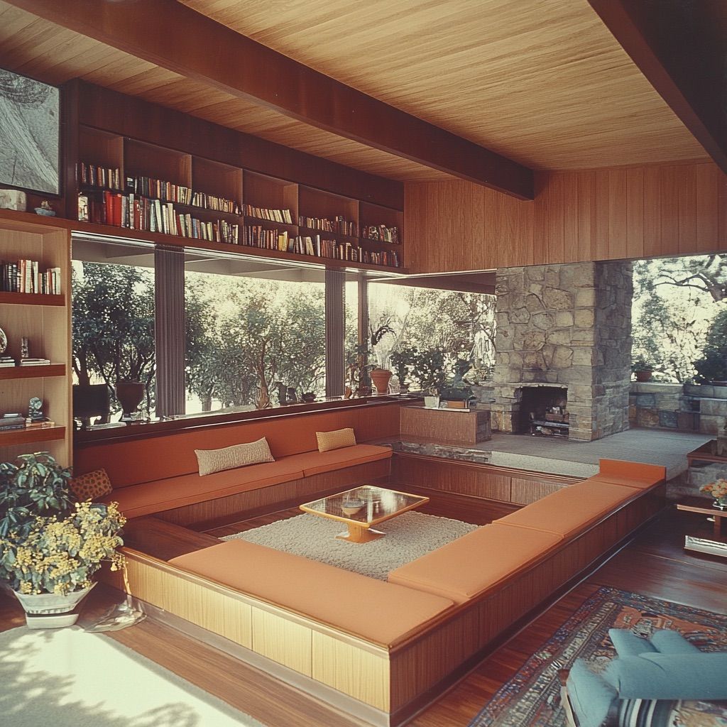 Sunken Living Rooms for Extra Coziness - photo 2