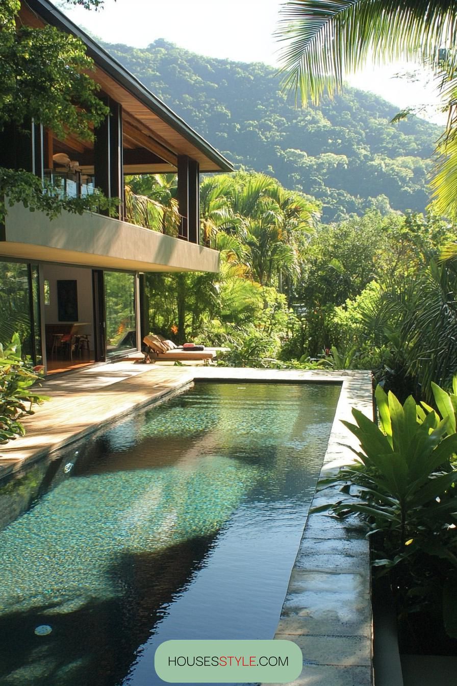 Pool Tucked in a Hidden Garden - photo 3