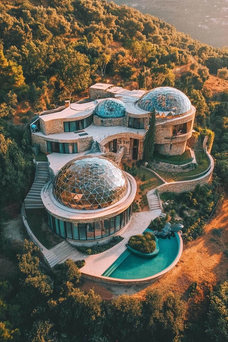 Hilltop Mansion With Rotating 360-Degree Rooms - photo 3