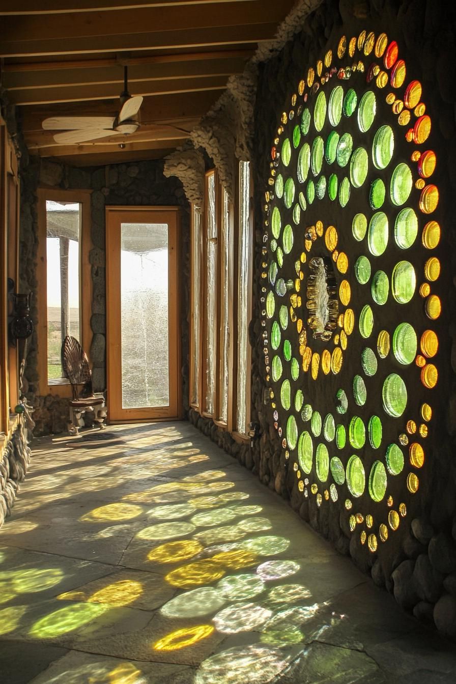 Earthships Built With Recycled Bottle Walls