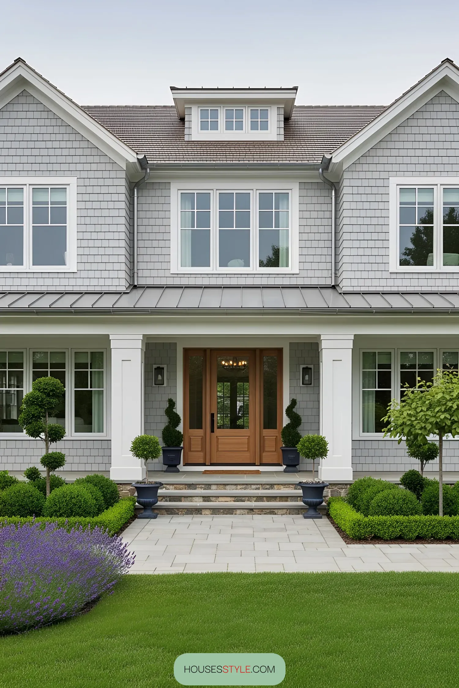 A Grey Shingle Retreat by the Sea