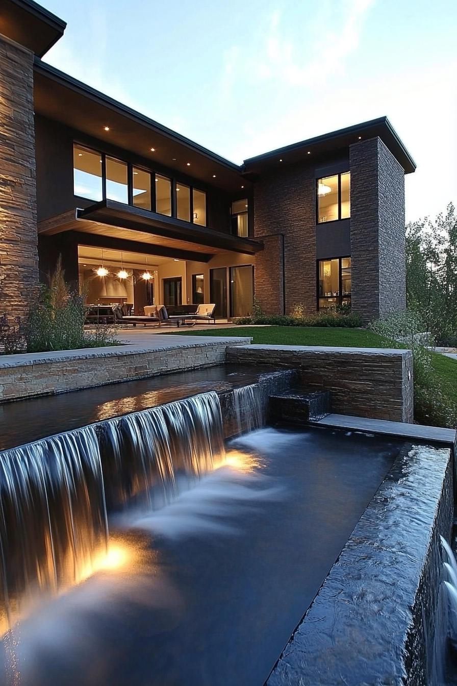 Contemporary Water Feature Ideas - photo 2