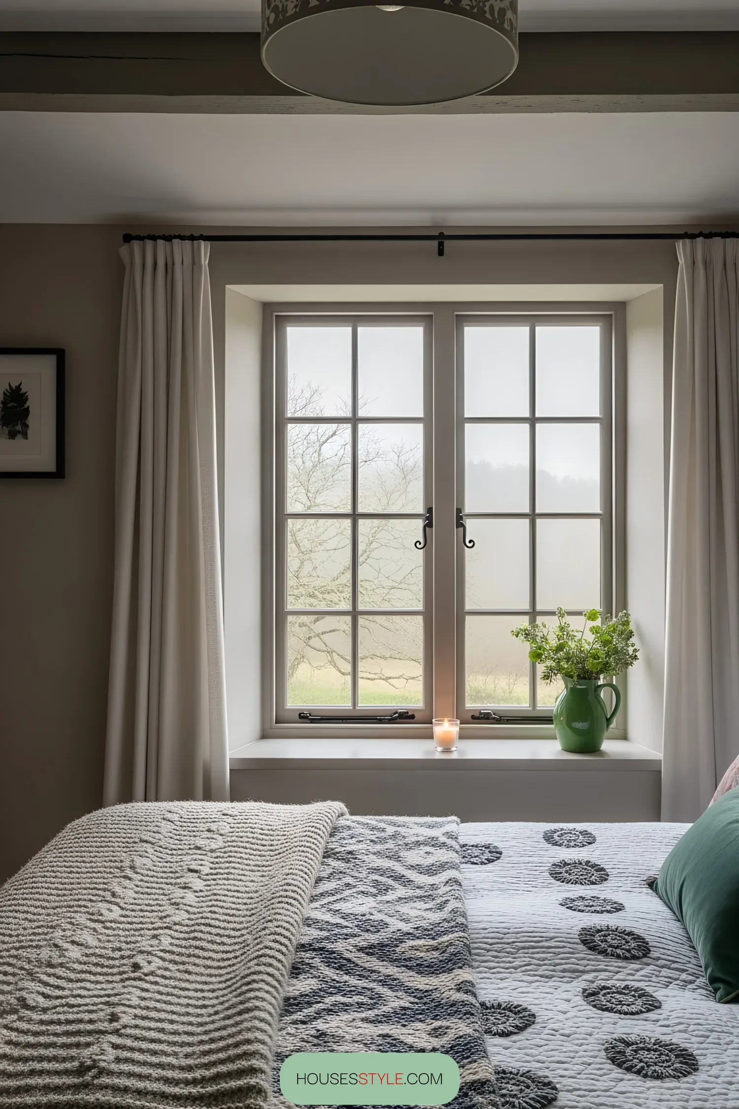 Sun-Kissed Bliss in a Scottish Bedroom