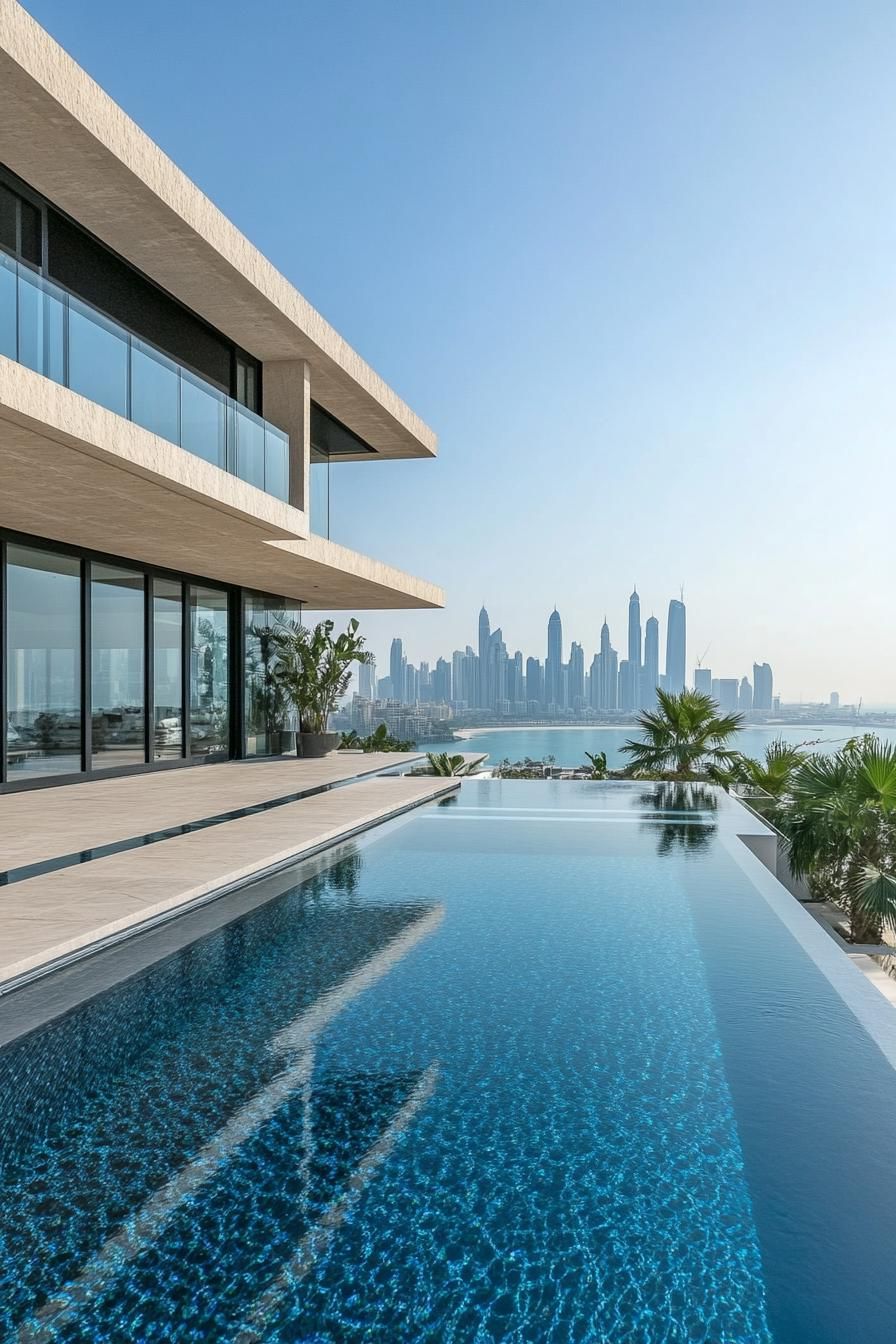 17) Smart Pool With Auto Cleaning and Heating