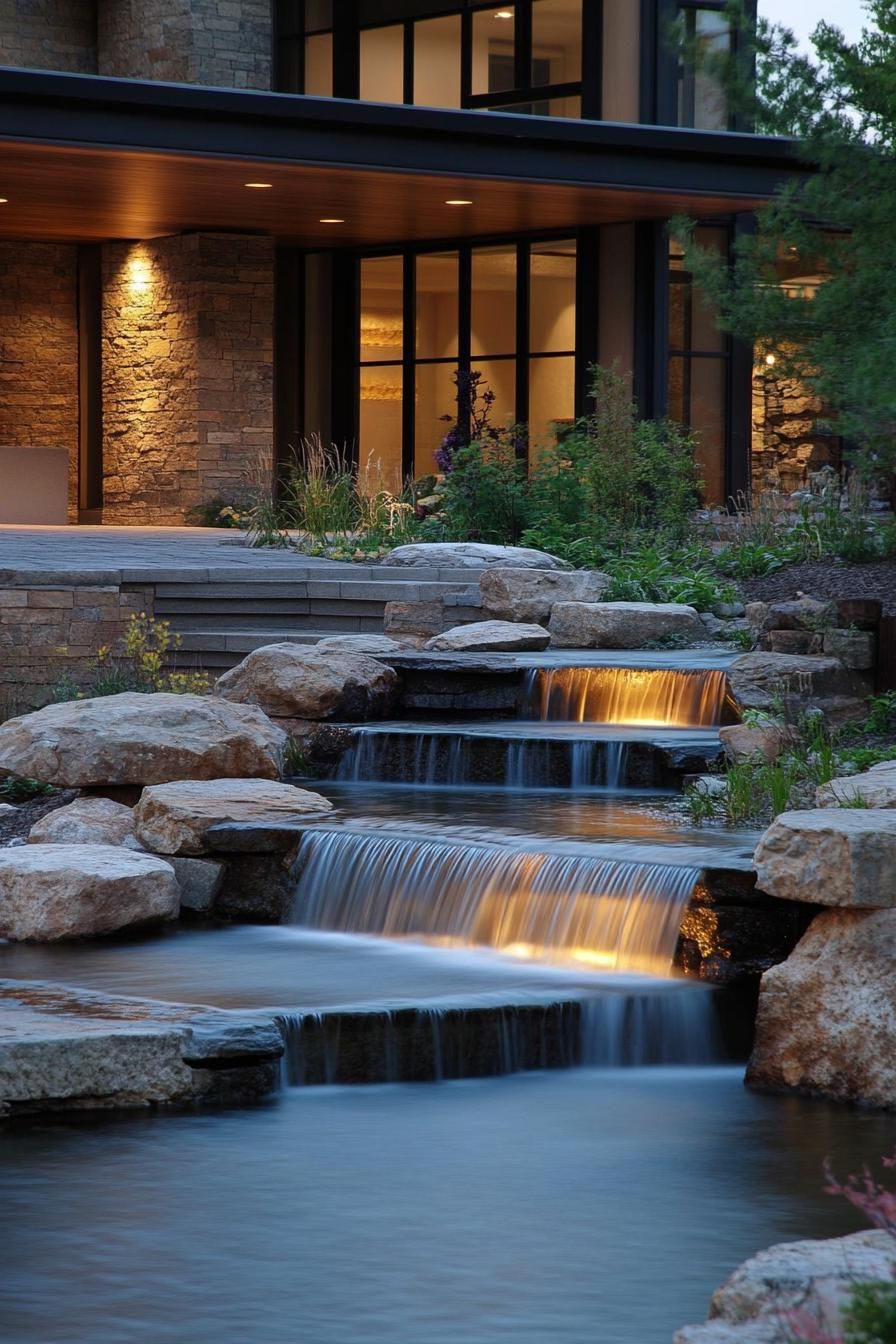Contemporary Water Feature Ideas - photo 4