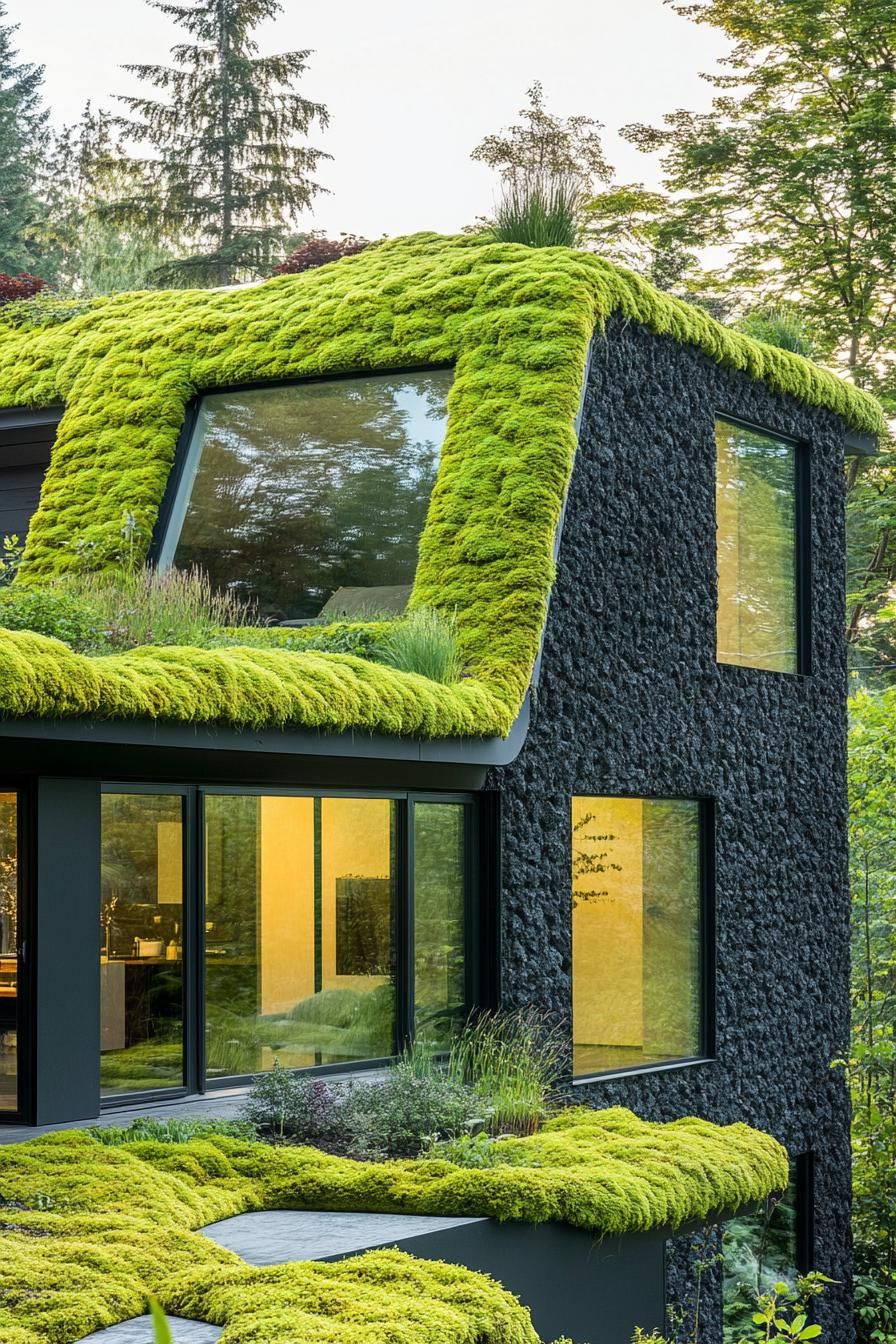 Moss-Covered Roofing Ideas - photo 4