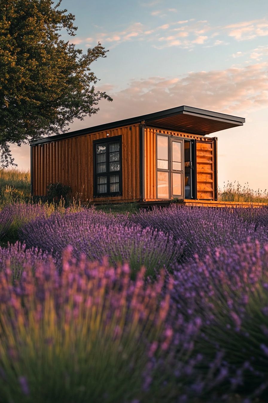 Rustic Farmhouse Container Design